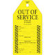 Out of Service Tags – 1 Tear Off Section (packs of 100) Code OS02