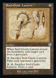 Soul-Guide Lantern (Retro Schematic) [The Brothers' War Retro Artifacts]