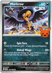 Game: Murkrow (131/193) [Trick or Trade 2023]