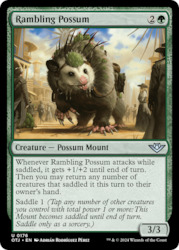 Game: Rambling Possum [Outlaws of Thunder Junction]