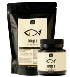 O2b omega 3 fish oil high dose 1500mg