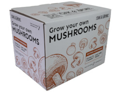Mushroom growing: Button Mushroom Grow Kit