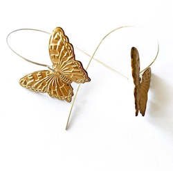 Jewellery manufacturing: Butterfly Earrings