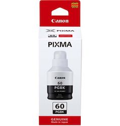 Toner Cartridges: Canon GI60BK Black Pixma Endurance Ink Bottle