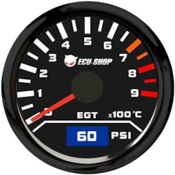 EGT and Boost Gauge combo (60PSI)