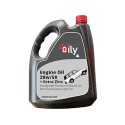 Motor vehicle part dealing - new: Oily 20w50 5l