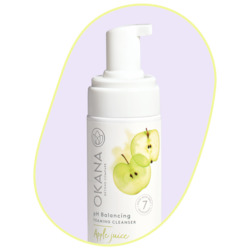 Our: Natural apple juice foaming cleanser