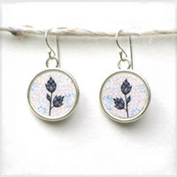 Lavender Dangle Earrings