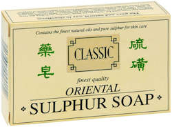 Health food wholesaling: Sulphur Soap Classic 125g