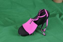 Shoe: Espadrille - Hot Pink