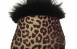 Clog - Furry Leopard