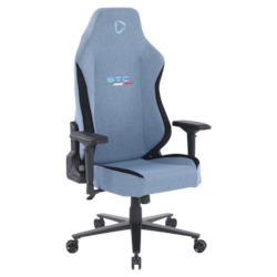 Furniture wholesaling: ONEX STC Elegant XL Series Gaming Chair - Cowboy w/ Short pile linen fabric