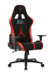 Furniture wholesaling: ONEX STC Alcantara L Series Gaming Office Chair - Black w/AirSuede microfiber materials