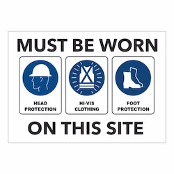 PPE Must be Worn on this site