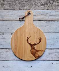 Bamboo Cheese Board - Stag