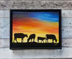 Original Painting - On the Moove