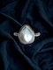 Pearl ring - Beaded Fleur