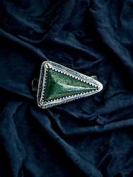 Jewellery: Pounamu ring - Fleur