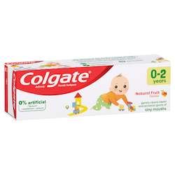 Colgate Kids 0-2 Natural Fruit Toothpaste 50ml