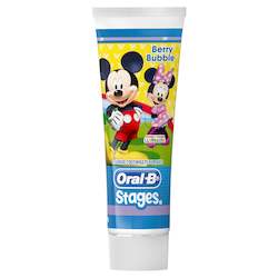 Childrens Range: ORAL B Mickey Mouse Toothpaste 92g