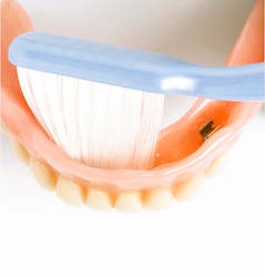 Denture Care Toothbrush Oral Health Nz: Tepe Denture Toothbrush