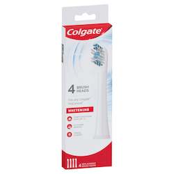 Colgate Pro-Clinical Whitening Refill Brush Heads Pkt 4