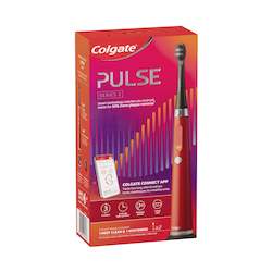 Electric Toothbrushes Brush Head Refills Oral Health Nz: Colgate Pulse Series 2 Electric Toothbrush - Red (Whitening)