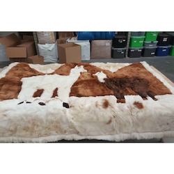 Auskin Huacaya Alpaca Family Rug for 2 180*210cm