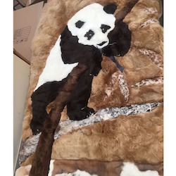 Alpaca Rugs: Auskin Huacaya Panda Rug 180*210cm