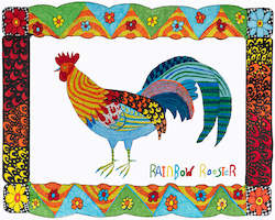 Julian Godfery Artist: Rainbow Rooster