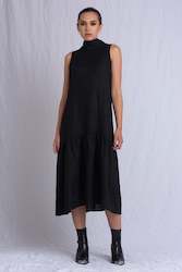Fashion design: TONGARIRO MAXI DRESS BLACK