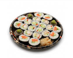Bakery (with on-site baking): Salmon & Chicken Sushi Platter