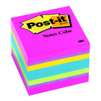 3m post-it notes mini cube 2051-flt 48 x 48mm ultra 400 sheets