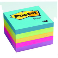 3m post-it notes cube 654 76 x 76mm ultra pack 5