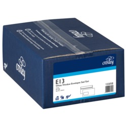 Croxley envelopes E13 window seal easi white box 500