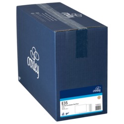 Retail postal service: Croxley envelopes E35 pocket non window seal easi 100gsm manilla box 250