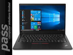 Computer: Lenovo ThinkPad X1 Carbon Gen 7 | i7-8565u up to 4.6GHz | Display: 14.0" FHD