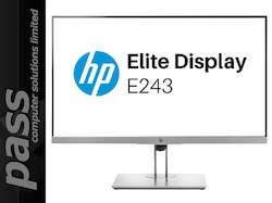 Computer: 24" HP EliteDisplay E243 IPS LED Backlit LCD Monitor - Brand New In Box