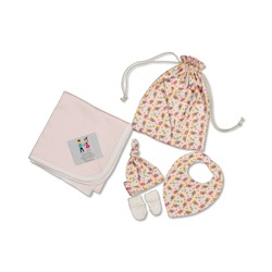 Organic Cotton Gift Bag - Newborn Girl