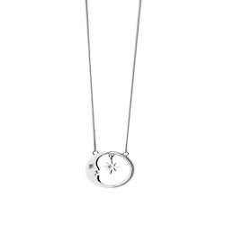 Eclipse Moon & Star Necklace