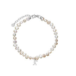 Jewellery: Mini Girl with Pearls Bracelet