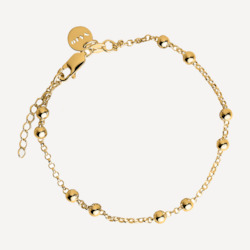 Jewellery: Yellow Gold Mattina Single Bracelet