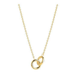 Yellow Gold Embrace Necklace