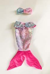 Doll: Mermaid Costume - Pink
