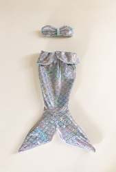 Mermaid Costume - Silver