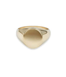 Gents 9ct Gold Solid Signet Ring
