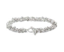 Jewellery: Silver Fancy Bracelet