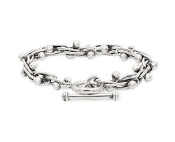 Jewellery: Silver Grape Bracelet