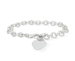 Jewellery: Silver Cable Bracelet