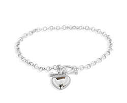 Jewellery: Silver Fine Belcher Bracelet